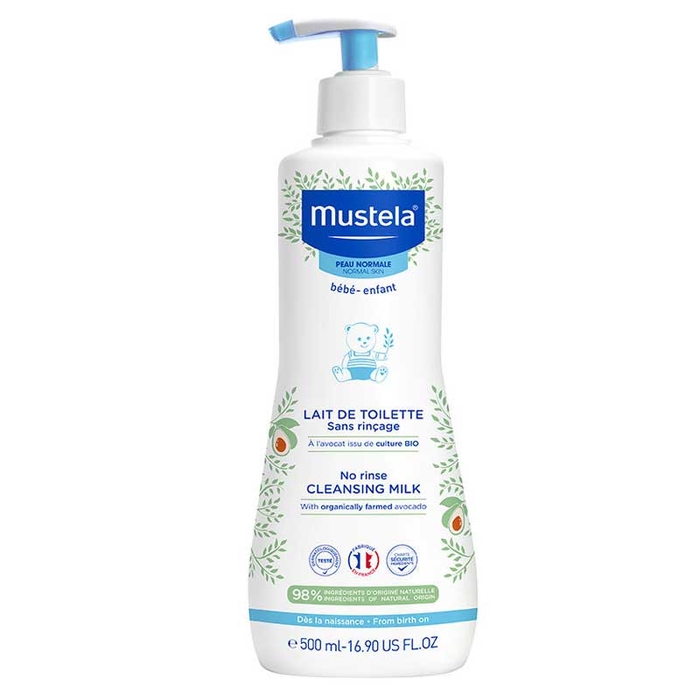 MUSTELA - No Rise Cleansing Milk - 500ml - 3504105034702