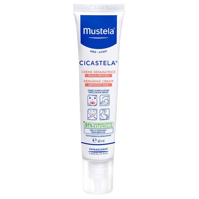 MUSTELA - Cicastela Repairing Cream Irritated Skin - 40ml - 3504105032937