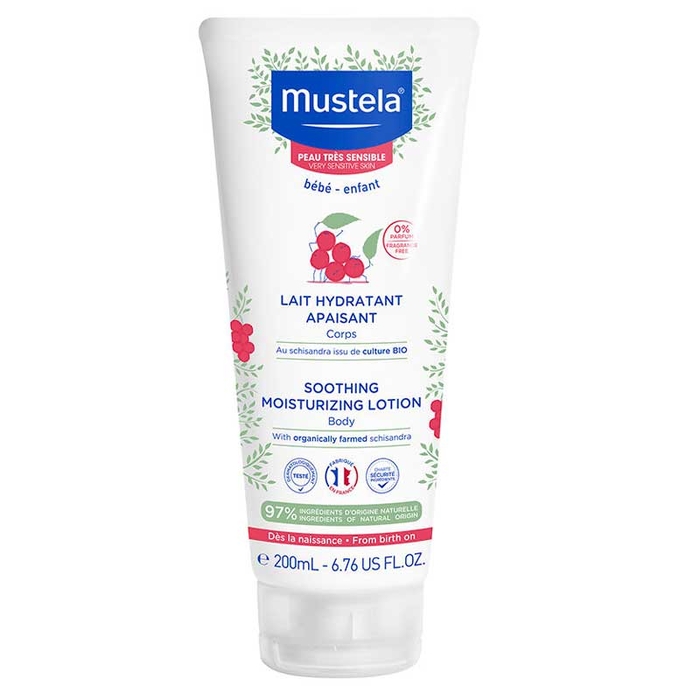 MUSTELA - Soothing Moisturizing Lotion Body - 200ml - 3504105036454