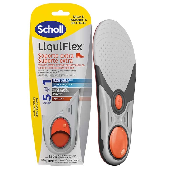 DR. SCHOLL - Liquiflex Extra Support 5in1 - Size L - 1un - 5056585801001