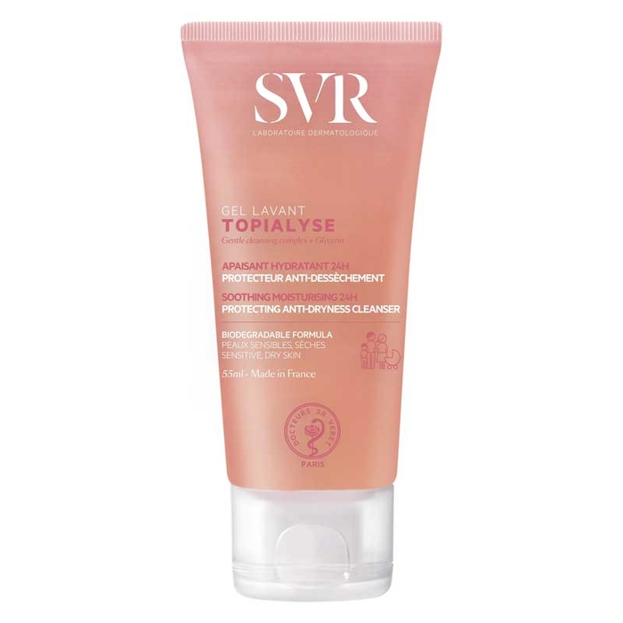 SVR - Topialyse Gel Lavant Soothing Moist 24h - 55ml - 3662361001873