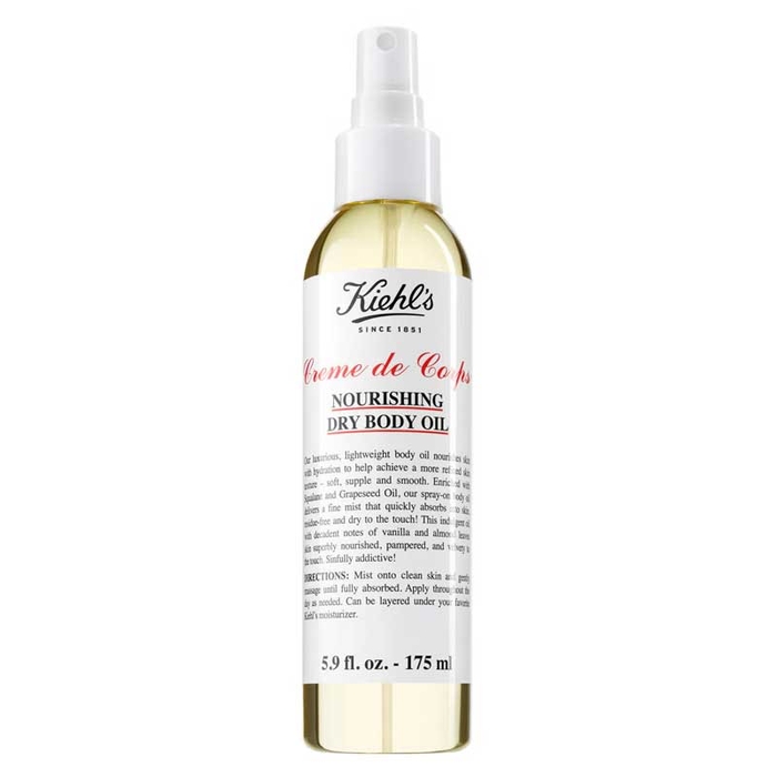 KIEHL'S - Creme De Corps Nourishing Dry Body Oil - 175ml - 3605971564000