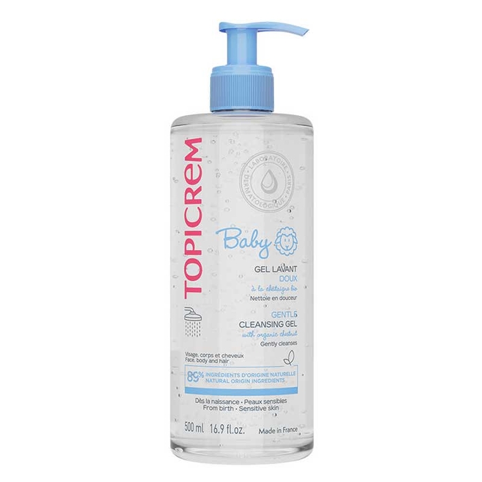 TOPICREM - Gentle Cleansing Gel for Babies - 500ml - 3700281705683