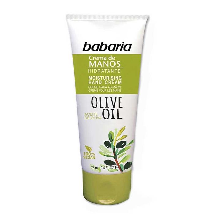 BABARIA - Olive Oil Nourishing Hand Cream - 75ml - 8410412047340