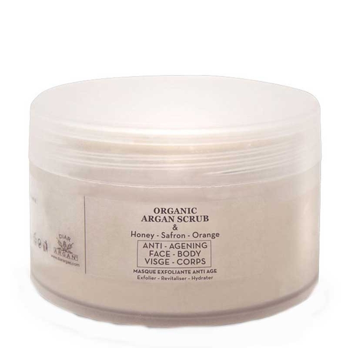 DIAR ARGAN - Pure Argan Revitalizing Scrub - 200ml - 6111250690560