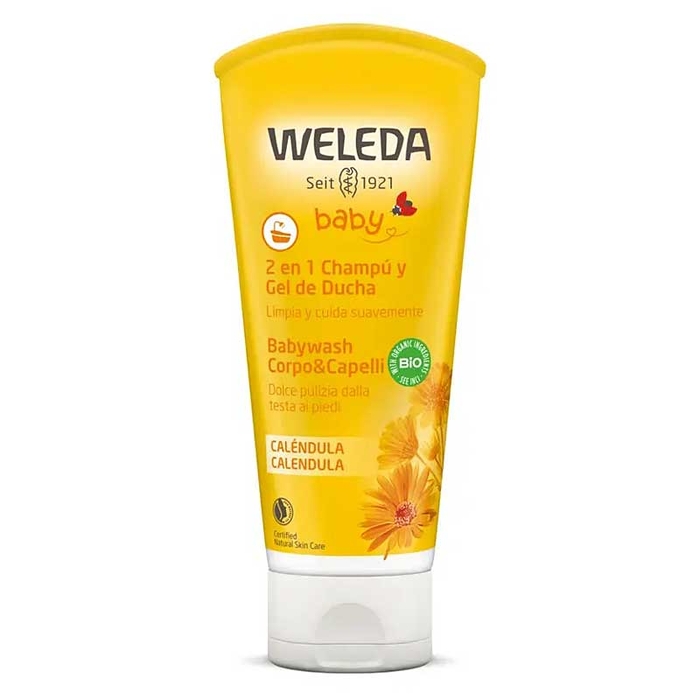 WELEDA - Baby 2in1 Shampoo & Shower Gel - 200ml - 4001638096515