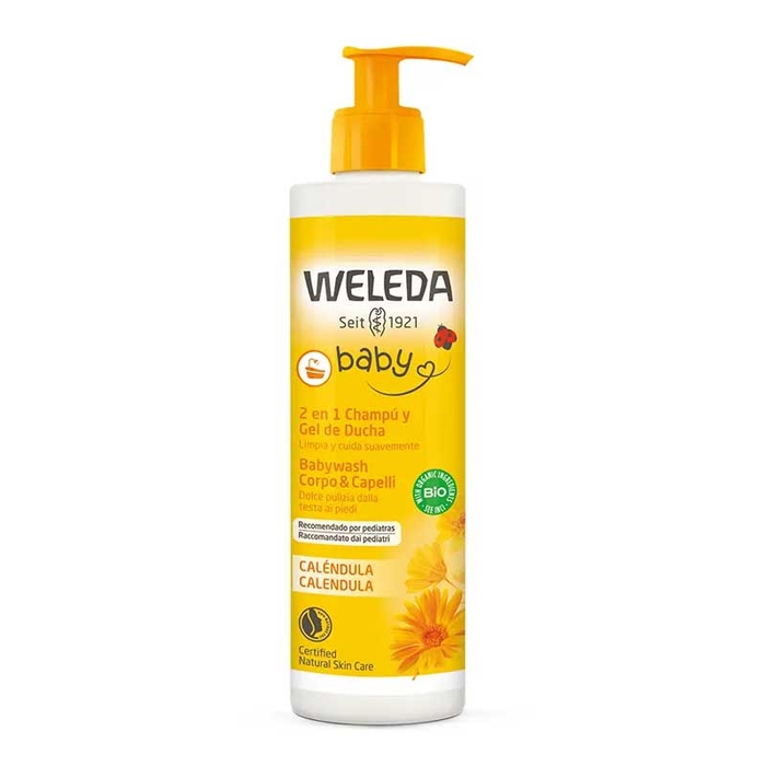WELEDA - Baby 2in1 Shampoo & Shower Gel - 400ml - 4001638590297