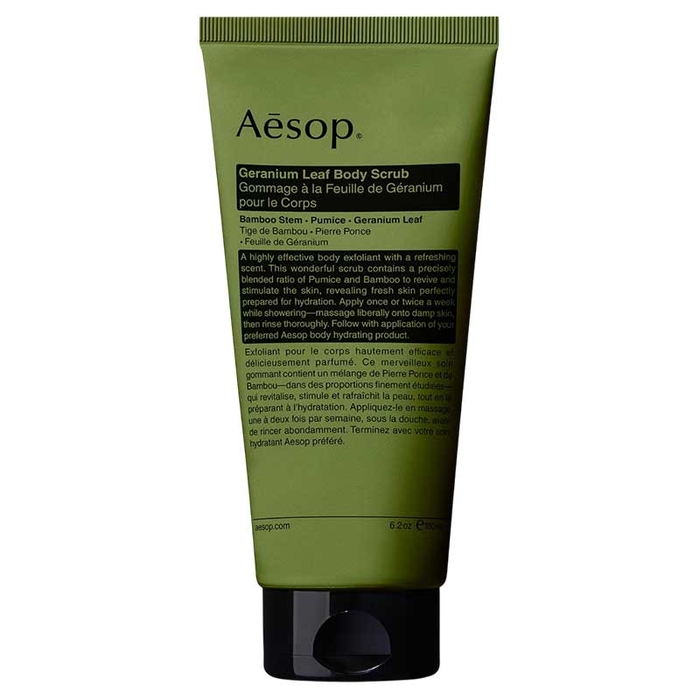 AESOP - Geranium Leaf Body Scrub - 180ml - 9319944007732