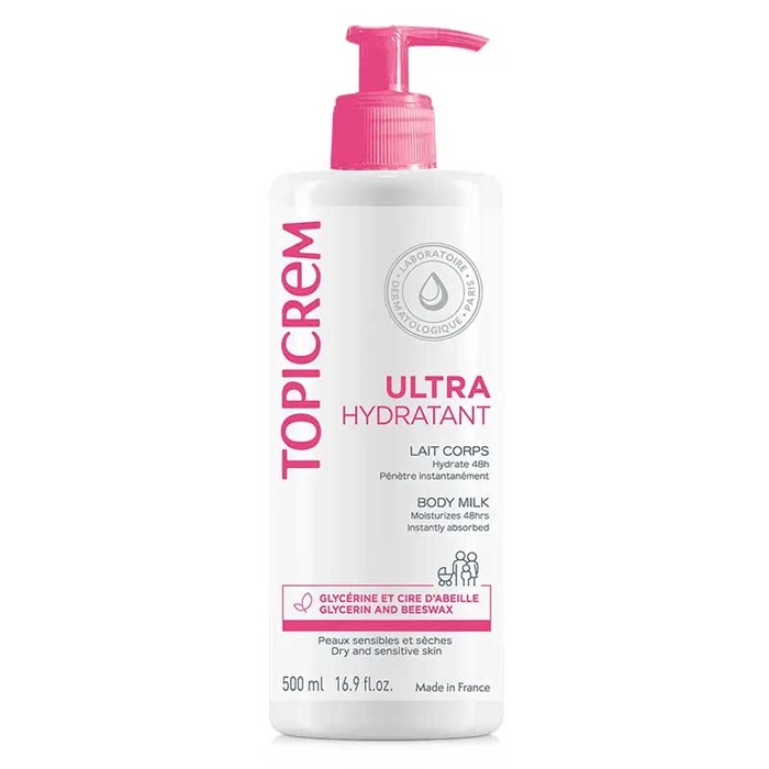 TOPICREM - Ultra Moisturizing Body Milk - 500ml - 3700281702286