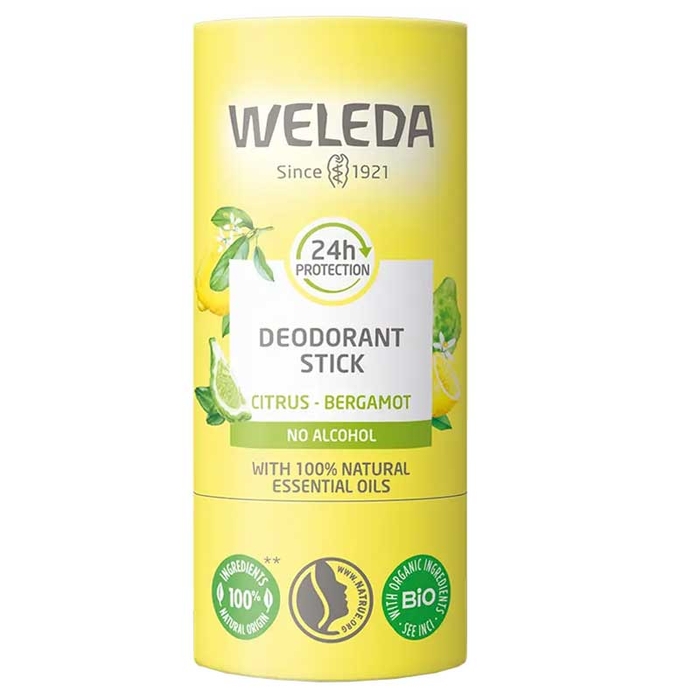 WELEDA - Deodorant Stick Citrus & Bergamot - 50gr - 3596200069048