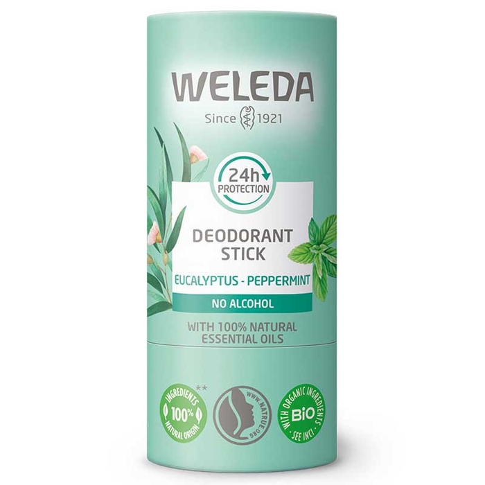 WELEDA - Deodorant Stick Eucalyptus & Peppermint - 50gr - 3596200069031