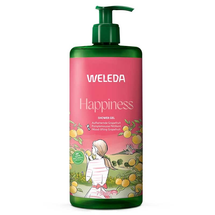 WELEDA - Happiness Shower Gel - 750ml - 7611916164651