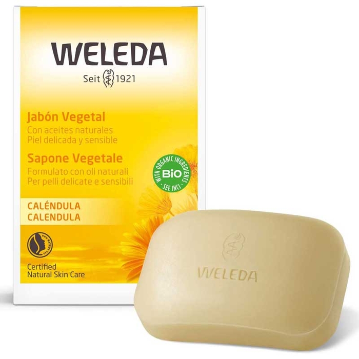 WELEDA - Calendula Vegetable Soap - 100gr - 3596206198001