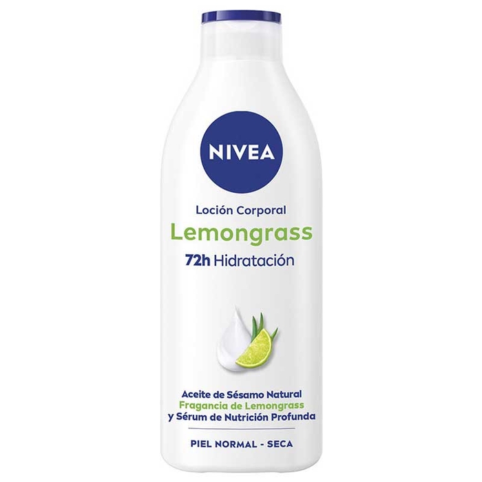 NIVEA - Body Lotion Lemongrass 72h Hydration - 400ml - 4006000083896