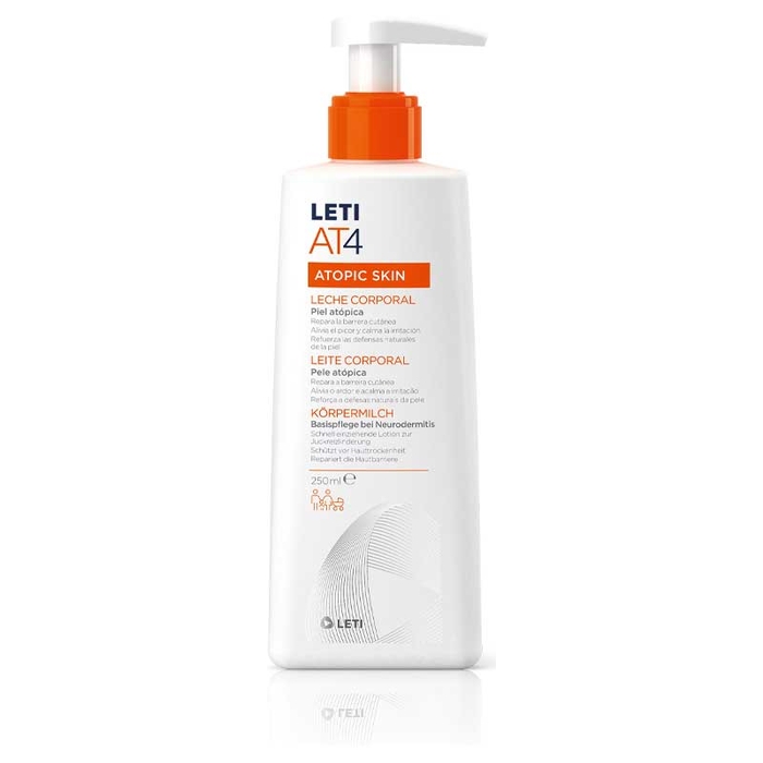 LETI - AT4 Atopic Skin Body Milk - 250ml - 8431166180053