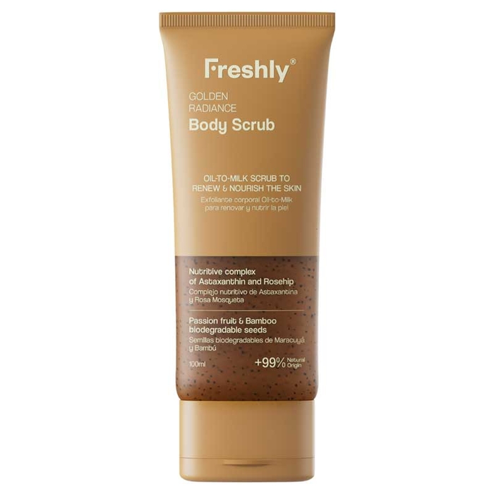 FRESHLY - Golden Radiance Body Scrub - 100ml - 8436616952549