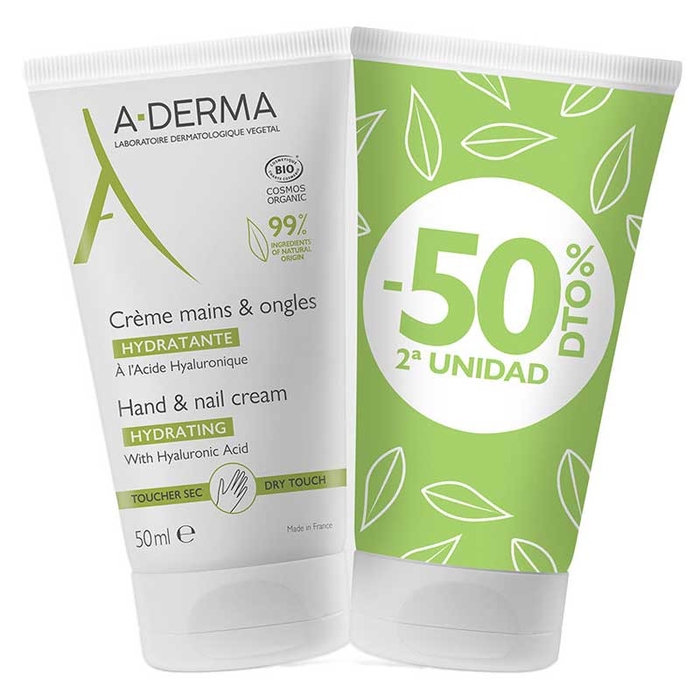 A-DERMA - Hand & Nail Cream Pack - 3282779385480