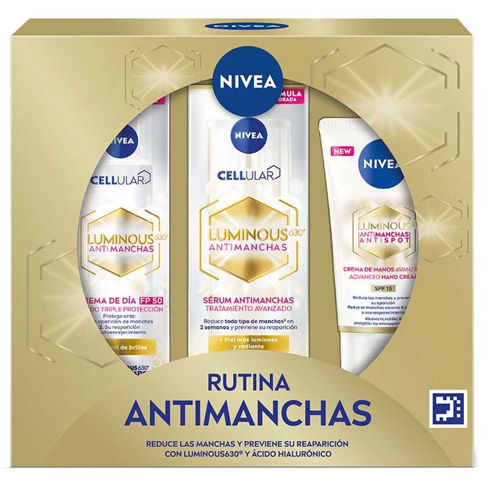 NIVEA - Luminous 630 Anti-Stain Routine Coffret - 8412300052474