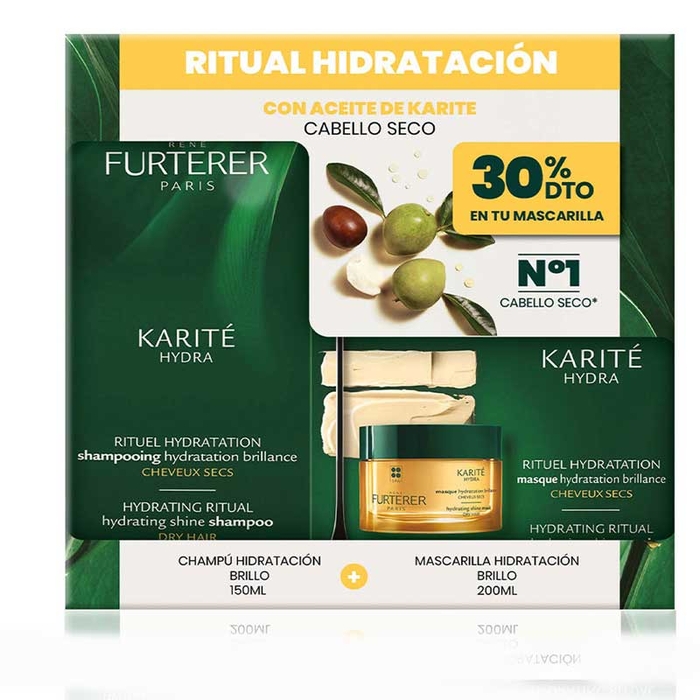 RENÉ FURTERER - Shea Hydra Hydrating Shampoo + Mask Kit - 3282779336543