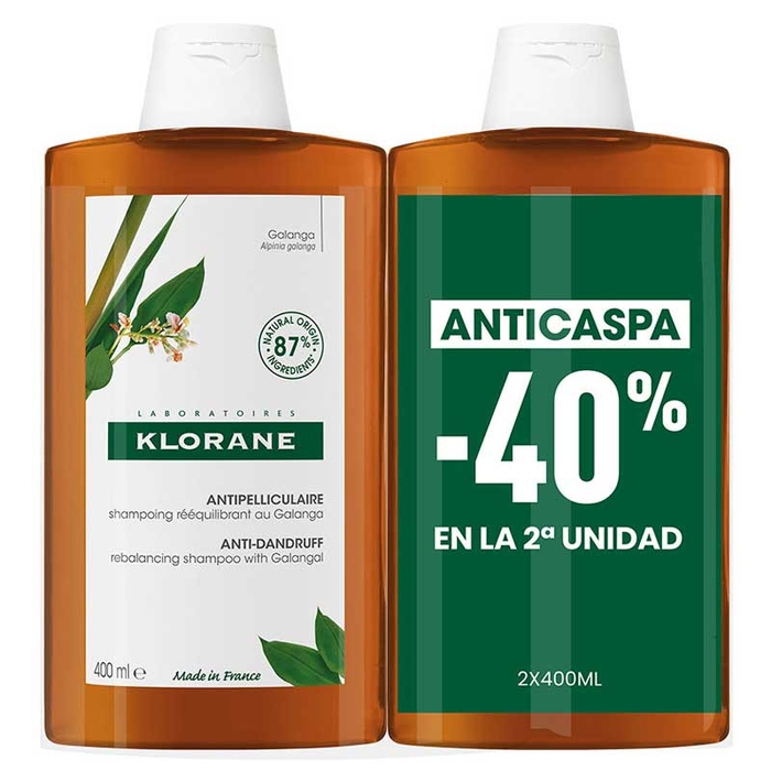 KLORANE - Anti-Dandruff Shampoo with Galanga Duo - 3282779363532