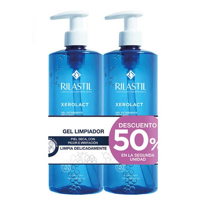 RILASTIL - Xerolact Cleansing Gel Duo - 8428749007647