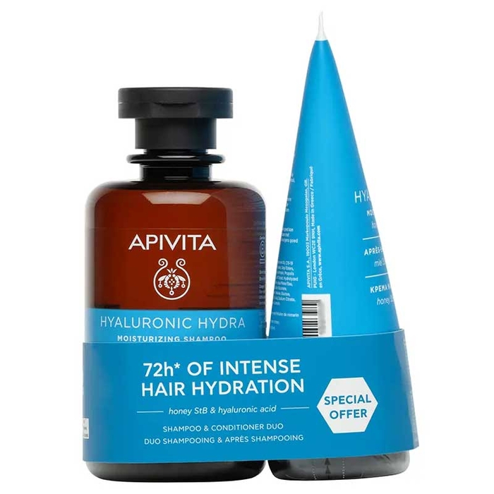 APIVITA - Hyaluronic Hydra Shampoo & Conditioner - 5201279103033