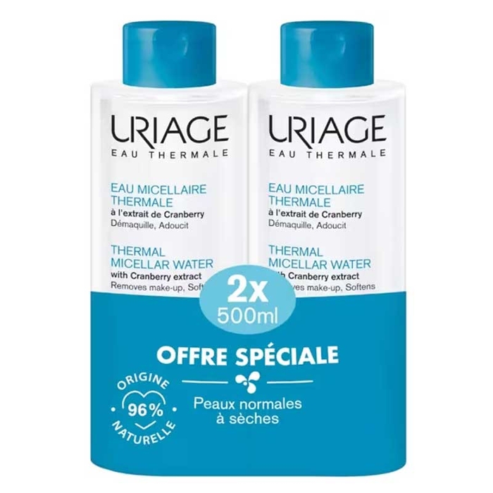 URIAGE - Thermal Micelar Water Dry Skin Duo - 3661434009655