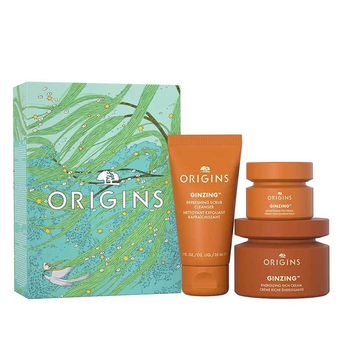 ORIGINS - Ginzing Energising Rich Cream Kit - 717334281547