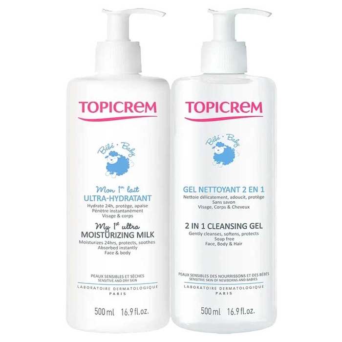 TOPICREM - Baby My 1st Ulta Moisturizing & Cleasing - 3700281705614