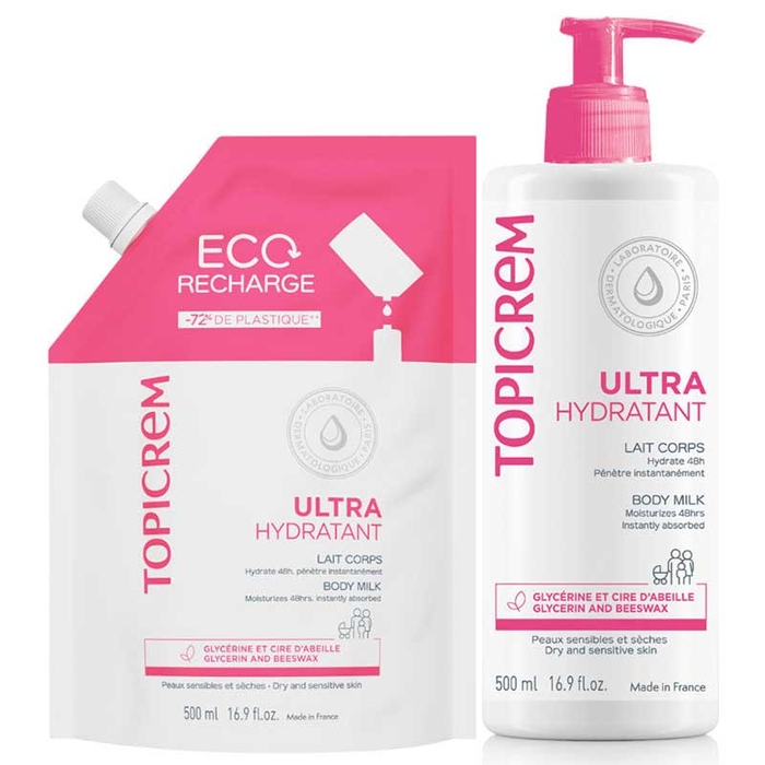 TOPICREM - Ultra Hydratant Body Milk Pack - 3700281705607