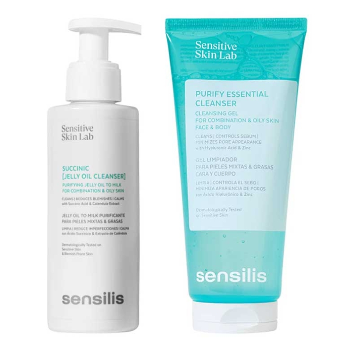 SENSILIS - Double Cleansing Pack Comb & Oily Skin - 8428749010760