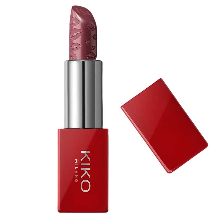 KIKO MILANO - Flirt Alert Shiny Lipstick - 06 Blackberry - 8059385045955