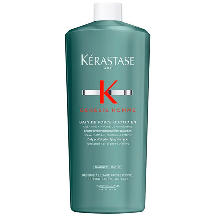 KÉRASTASE - Genesis Homme Bain De Force Quotidien - 1000ml - 3474637077563