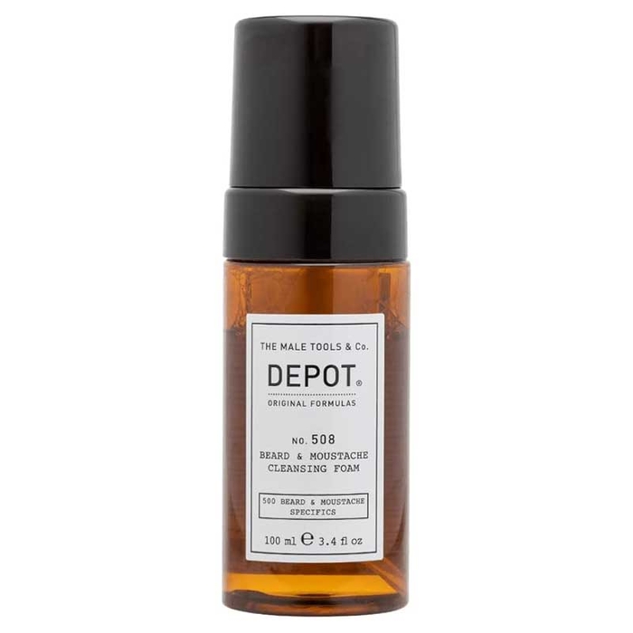 DEPOT - N508 Beard & Moustache Cleansing Foam - 100ml - 8032274151388