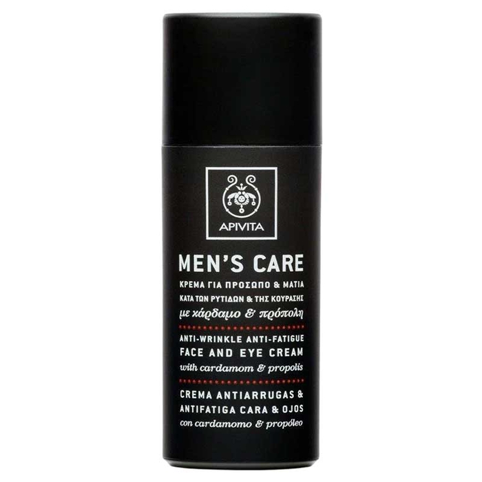 APIVITA - Mens Care Anti-Wrinkle Face & Eye Cream - 50ml - 5201279007980