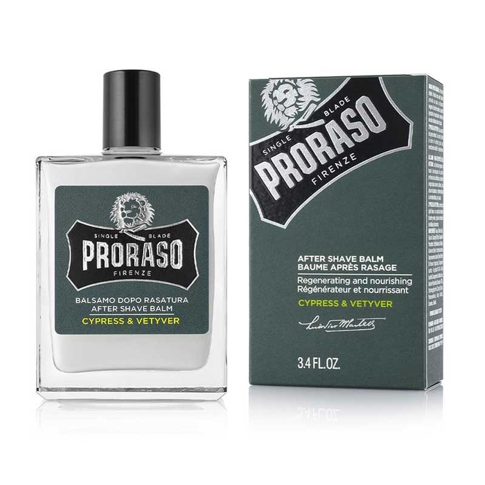 PRORASO - Cypress & Vetyver After-Shave Balm - 100ml - 8004395007820
