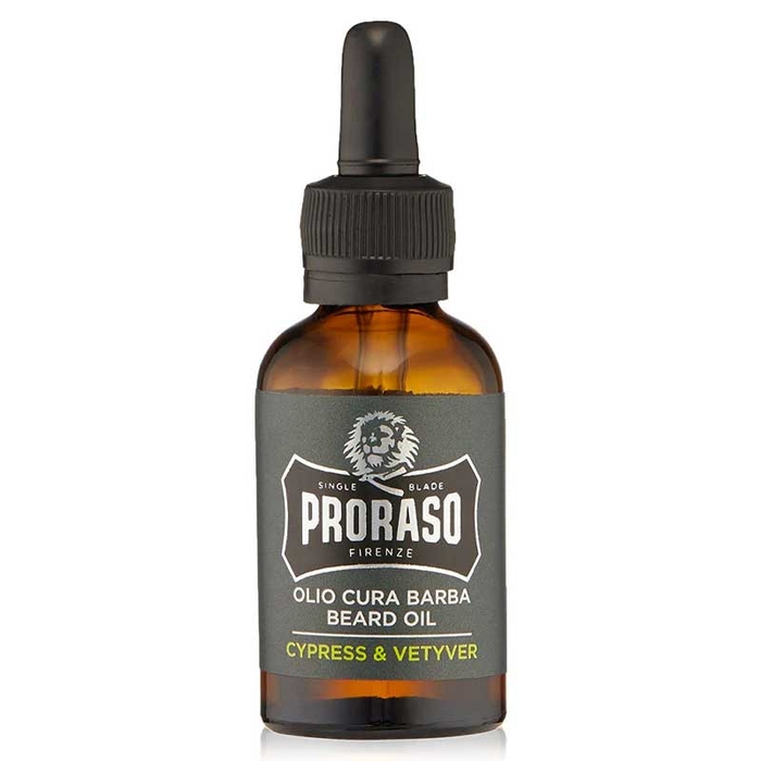 PRORASO - Cyprees & Vetyver Beard Oil - 30ml - 8004395007424
