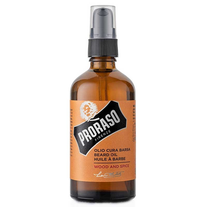 PRORASO - Wood & Spice Beard Oil - 100ml - 8004395006250