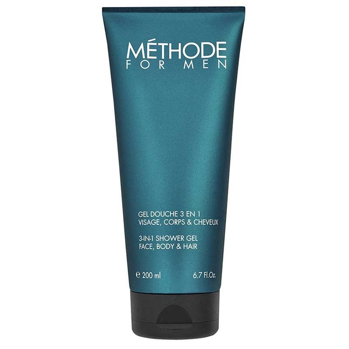 JEANNE PIAUBERT - Méthode for Men 3in1 Shower Gel - 200ml - 3355991007826