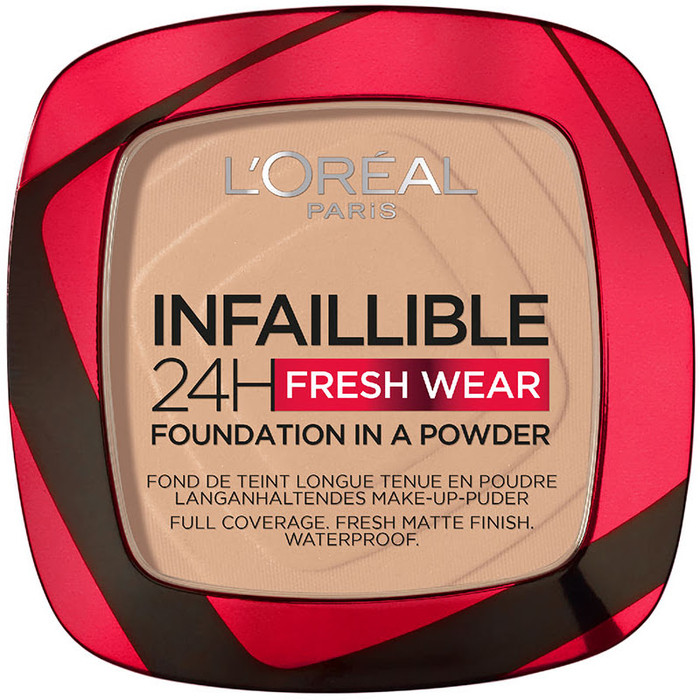 L'ORÉAL PARIS - Infallible 24H Foundation Powder-130 True Beige - 3600523951543