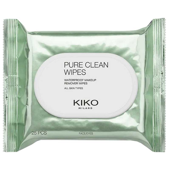 KIKO MILANO - Pure Clean Wipes - 25un - 8025272618977