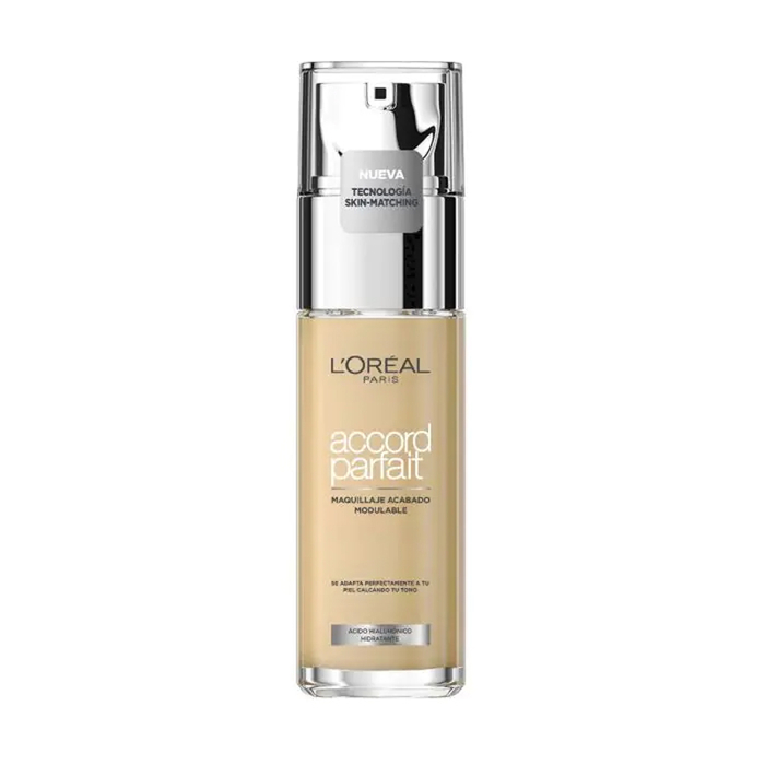 L'ORÉAL PARIS - Accord Parfait Hydra Hyaluronic-3,5N Pêche 30ml - 3600522838906