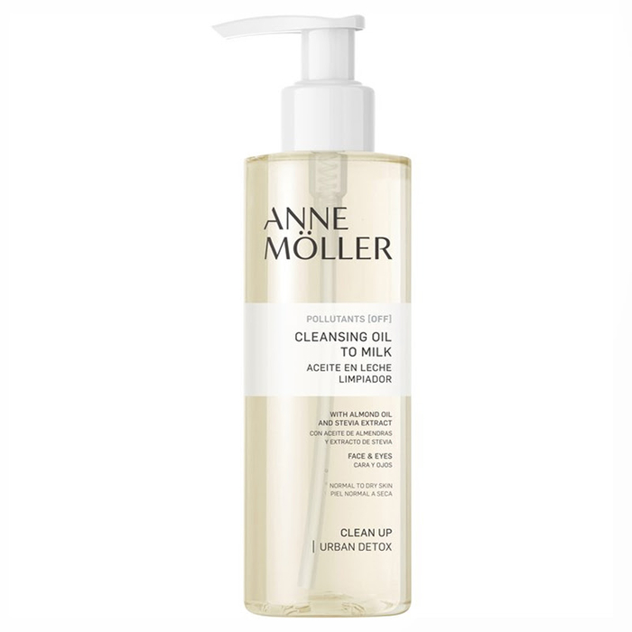ANNE MÖLLER - Clean Up Cleansing Oil To Milk - 200ml - 8058045426103