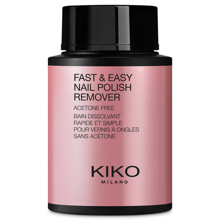 KIKO MILANO - Fast&Easy Nail Polish Remov Acetone Free - 75ml - 8059385038179