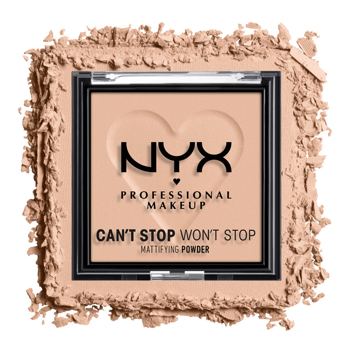 NYX - Cant Stop Wont Stop Mattifying Powder -Light 6g - 800897004217