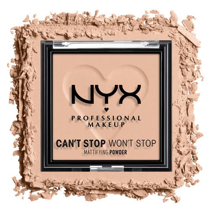 NYX - Cant Stop Wont Stop Mattifying Powder - Medium - 800897004231