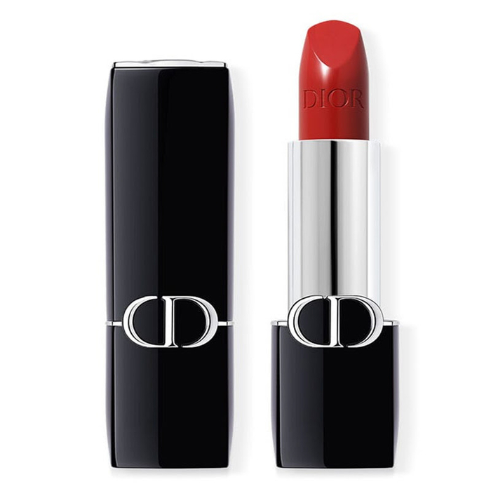 CHRISTIAN DIOR - Rouge Dior Satin - 743 Rouge Zinnia Satin 3,5gr - 3348901658959