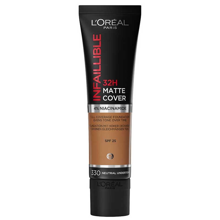 L'ORÉAL PARIS - Infaillible 32H Matte Cover-330 Hazelnu-30ml - 0000030176751