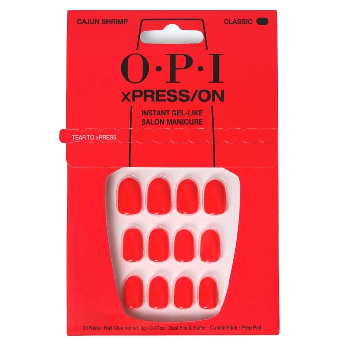 OPI - xPressOn - Classic - Cajun Shrimp - 30un - 4064665196269