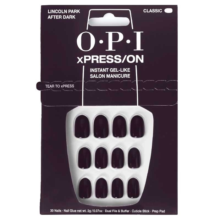 OPI - xPressOn - Classic - Lincoln After Dark - 30un - 4064665196351